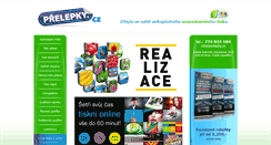 Desktop Screenshot of prelepky.cz